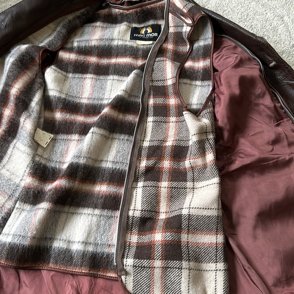 Vintage Mac Mor Leather Jacket 38 - Picture 6 of 7